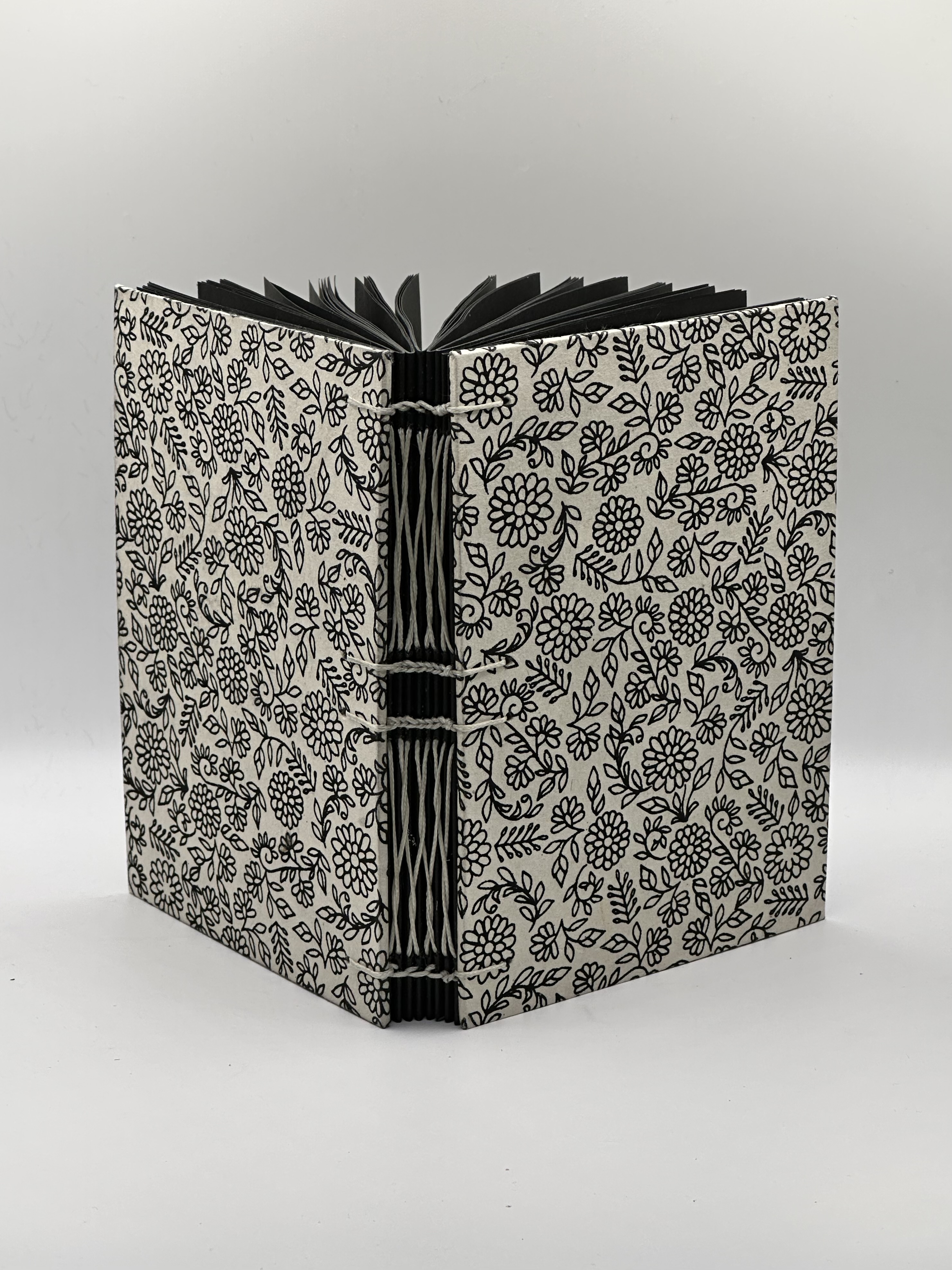 Back of handbound journal